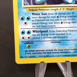 Poliwrath Holo 13/102 Base Set Unlimited Rare Pokemon TCG Card WOTC LP NM - Image 5