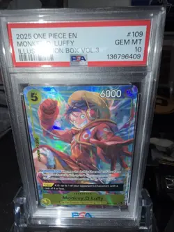 Monkey.D.Luffy (Illustration Box Vol.3) OP07-109 One Piece Promotion Cards Foil - Image 1