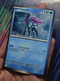 Pokemon Suicune Cosmos Holo Rare Card Phantasmal Flames 26/194 - Image 1