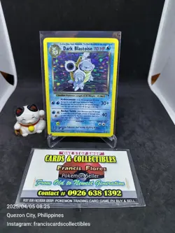 Pokemon Card - DARK BLASTOISE #4 - HOLO (LEGENDARY COLLECTION) YEAR 2002 - Image 1