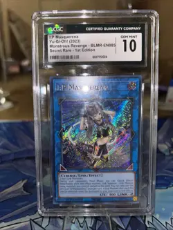 IP Masquerena Yu-Gi-Oh Collectible Anime Card Ccs 10 Blmr - Image 1