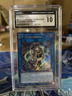IP Masquerena Yu-Gi-Oh Collectible Anime Card Ccs 10 Blmr - Image 2