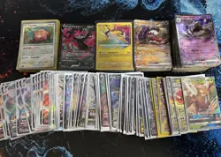 Pokemon Card Lot - 350+ Cards - All Holo, Reverse, EX, V, V Star, V Max Japanese - Image 1