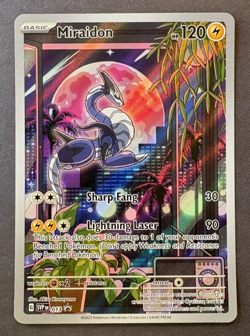 Miraidon 013 Black Star Promo Holo Scarlet & Violet Pokemon Trading Card - Image 1