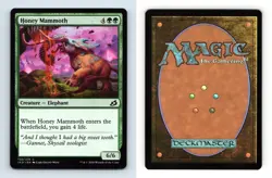 Honey Mammoth #158/274 MTG Ikoria Lair Of Behemoths 2020 Common TCG Card - Image 1