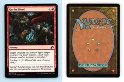 Go For Blood #122/274 MTG Ikoria Lair Of Behemoths 2020 Common TCG Card - Image 1