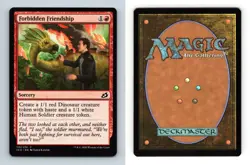 Forbidden Friendship #119/274 MTG Ikoria Lair Of Behemoths 2020 Common TCG Card - Image 1