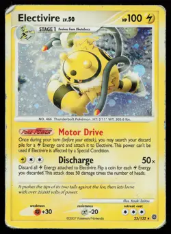 Electivire 25/132 Rare Secret Wonders Pokemon Card - Image 1