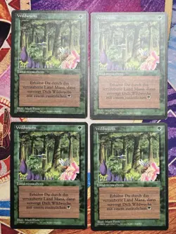 4x German FBB • Wild Growth • NM • Mtg (2036) - Image 1