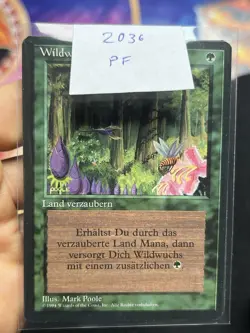 4x German FBB • Wild Growth • NM • Mtg (2036) - Image 3