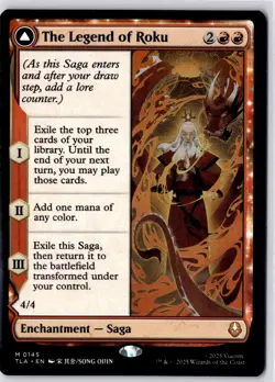 The Legend of Roku Avatar: The Last Airbender Regular NM M 0145 - Image 1