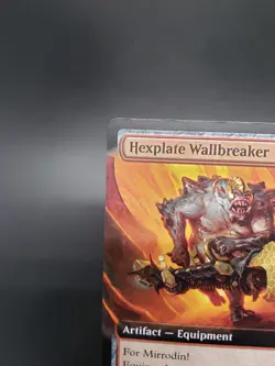 Hexplate Wallbreaker (Extended Art) Commander: Phyrexia: All Will Be One Regular - Image 2
