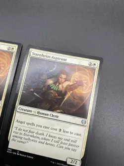 MTG x4 Starnheim Aspirant #380 Kaldheim Uncommon x4 - Image 4