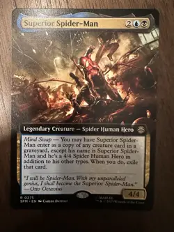 Superior Spider-Man : MTG *Extended Art* Marvel's Spider-Man #0275 / NM - Image 1