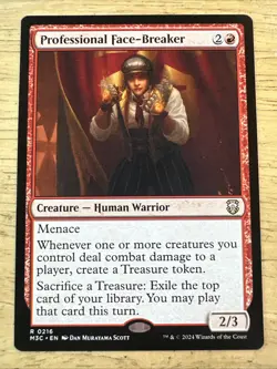 Professional Face-Breaker 0216 Rare Non Foil Modern Horizons 3 MTG Near Mint - Image 1