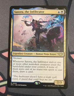 Satoru, the Infiltrator - Rare - MTG - Outlaws of Thunder Junction - Image 2