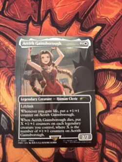 Aerith Gainsborough MTG - Final Fantasy Regional Championship Promo - Image 1