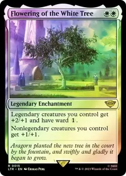 Flowering of the White Tree #15 (Foil) (NM) Lord of the Rings LTR Magic MTG - Image 1