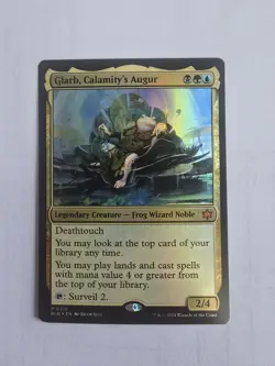 Glarb, Calamity's Augur Bloomburrow Foil - Image 1