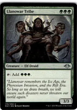 MTG Llanowar Tribe Modern Horizons Uncommon #170 - Image 1