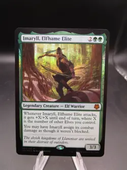 MTG Imaryll, Elfhame Elite Foil Magic Game Night: Free-For-All 005/136 NM - Image 1
