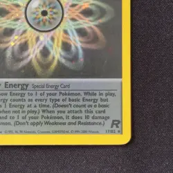 Rainbow Energy 17/82 Holo Rare Team Rocket Unlimited 2000 WOTC Pokemon English - Image 5