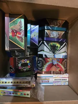 Huge Pokemon Card Lot With Tins, And Extras - Image 2