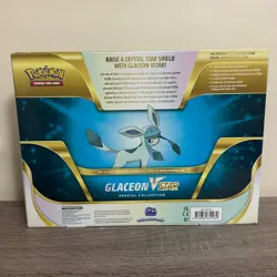 Pokemon TCG Glaceon VSTAR Special Collection Box - SWSH Promo Evolving Fusion - Image 2