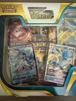 Pokemon TCG Glaceon VSTAR Special Collection Box - SWSH Promo Evolving Fusion - Image 5