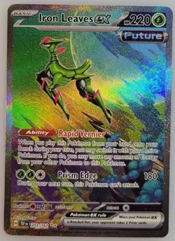 Iron Leaves ex 203/162 SV05: Pokemon Temporal Forces Holo NM - Image 1