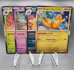 Pokemon Scarlet & Violet 151 English 8 Card Holo Foil Lot NM-MT - Image 1