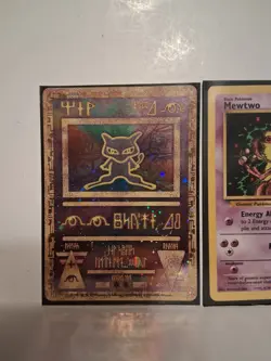 Pokemon TCG Wizards Lot Mewtwo Basic Foil Holo 3 Cards English 1999 - Image 2