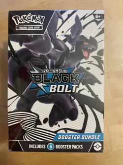 Pokemon TCG Scarlet & Violet Black Bolt Booster Bundle - BRAND NEW AND SEALED - Image 1