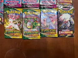 Pokemon TCG: Sword & Shield- (3)Evolving Skies, (3)Fusion Strike,(3)Lost Origin - Image 2
