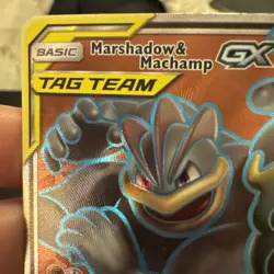 Pokemon Marshadow & Machamp GX (Full Art) 198/214 | Sm-Unbroken Bonds Holo MINT - Image 2