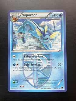 Pokemon TCG - Vaporeon (Team Plasma) 20/116 Plasma Freeze Regular - LP - Image 2