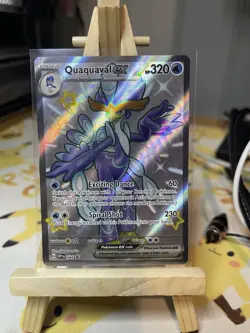 Quaquaval ex SVP 084 & Quaxwell SVP 083 & Quaxly SVP 082 Promo Pokemon TCG - Image 2