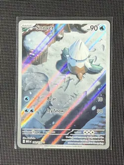 Pokemon: Snover - 140/132 - ME01: Mega Evolution (MEG) Holo Illustration Rare - Image 1