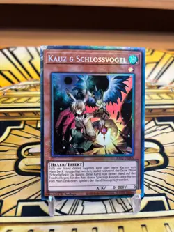 Yugioh Kauz & Schlossvogel RA02-DE006 Collectors Rare - Image 1