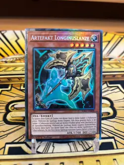 Yugioh Artefakt Longinuslanze Collectors Rare RA01-DE006 - Image 1