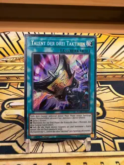 Yugioh Talent der drei Taktiken Secret Rare ROTD-DE062 - Image 1