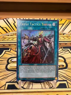 Yugioh Stoss der Drei Taktiken RA03-EN072 Secret Rare - Image 1