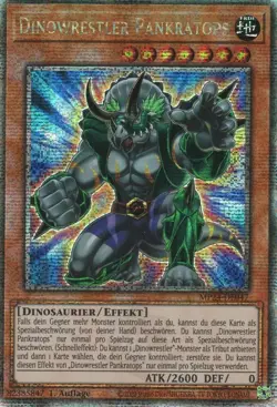 yugioh DINOWRESTLER PANKRATOPS MP24-DE047 Quarter Century Secret - Image 1