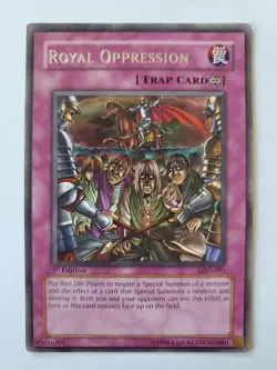 Yugioh Royal Oppression LOD-091 Rare 1st Edition - Image 1