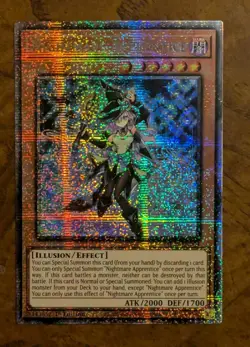Nightmare Apprentice MP25-EN004 1st Edition Starlight Rare Near Mint Yu-Gi-Oh! - Image 1