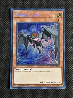 YuGiOh! - Fabled Lurrie RA03-EN003 Secret Rare 1st Edition Near Mint - Image 1