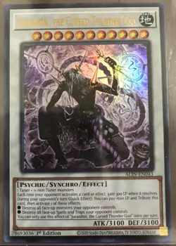Juraishin, the Cursed Thunder God - Yu-Gi-Oh! Alliance Insight ALIN-EN043 NM/NM+ - Image 1