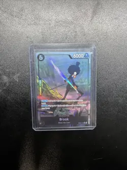 Brook One Piece TCG EB02 Extra Booster: 25th Anniversary EB02-048 Alt Art Rare - Image 1