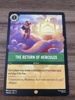 Disney Lorcana The Return of Hercules Archazia's Island 118/204 Legendary - Image 1