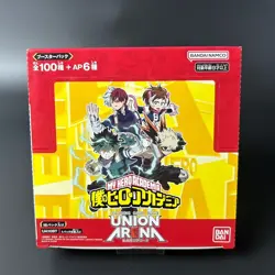 New Sealed Box BANDAI UNION ARENA Booster Pack My Hero Academia Vol.1 - Image 1